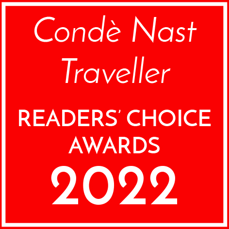 Conde Nast Traveller Awards, Readers Choice Award 2022.