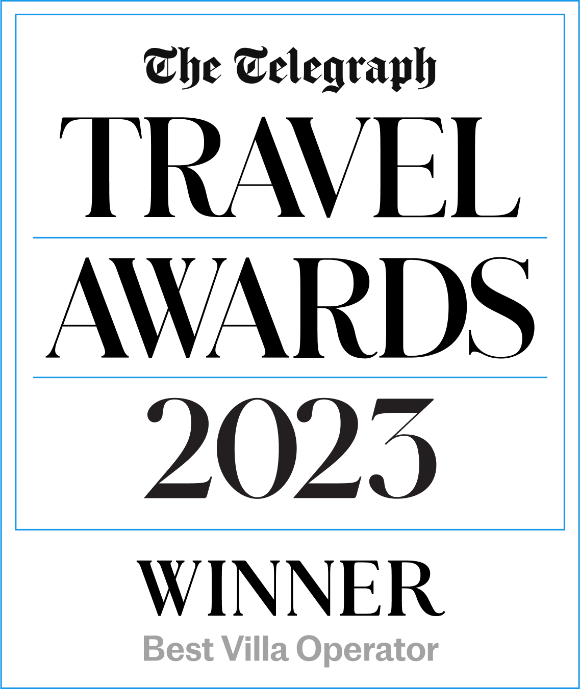 Telegrpah Travel Awards 2023
